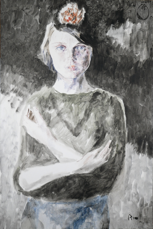 oil on canvas - olio su tela di Piro